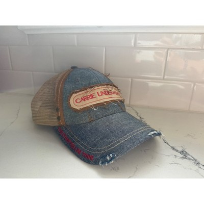Carrie Underwood Denim Trucker Hat The Storyteller Tour Distressed