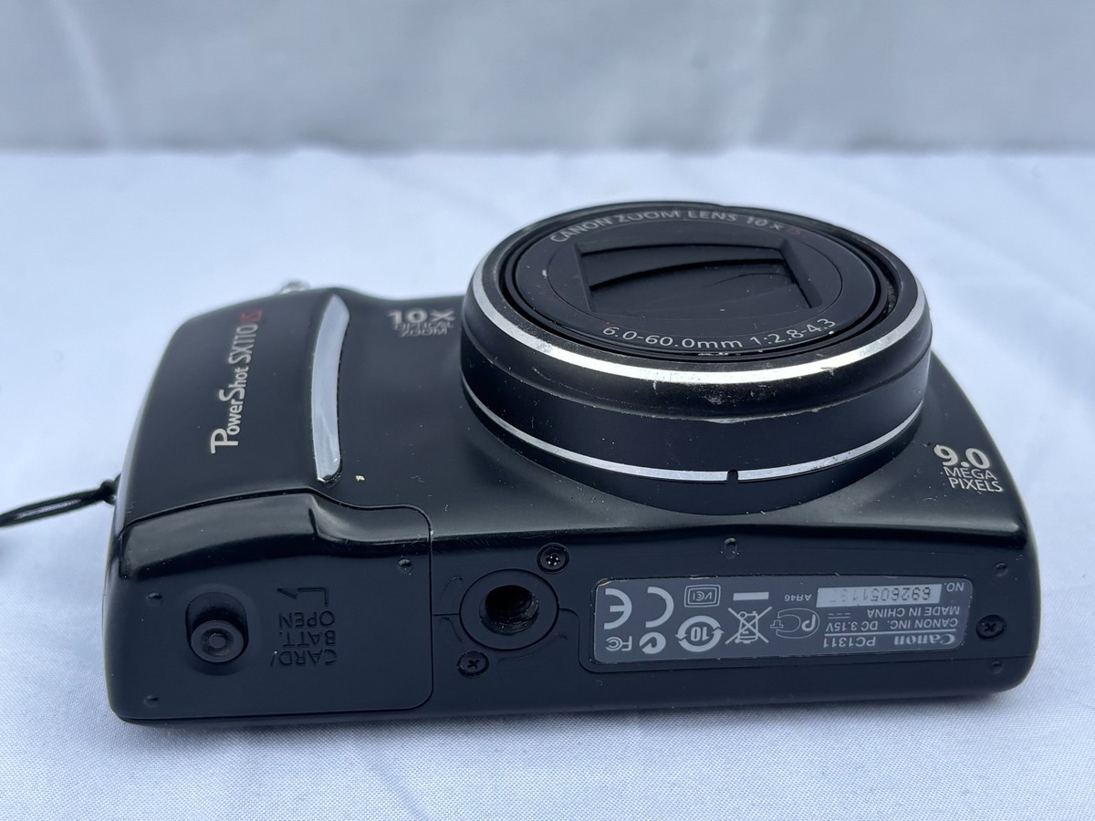 Canon PowerShot SX110 IS 9.0MP Digital Camera 10X Optical Zoom