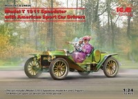 Icm 24026 1/24 Modell T 1913 Speedster With Amerikanische Sport Auto Drivers