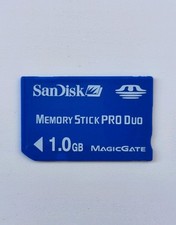    Sandisk 1GB Memory Stick PRO Duo, MagicGate, Tested  Working  