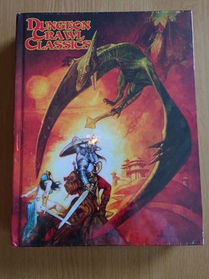 Dungeon Crawl Classics Core Rulebook: Wizard Pterodactyl Cover