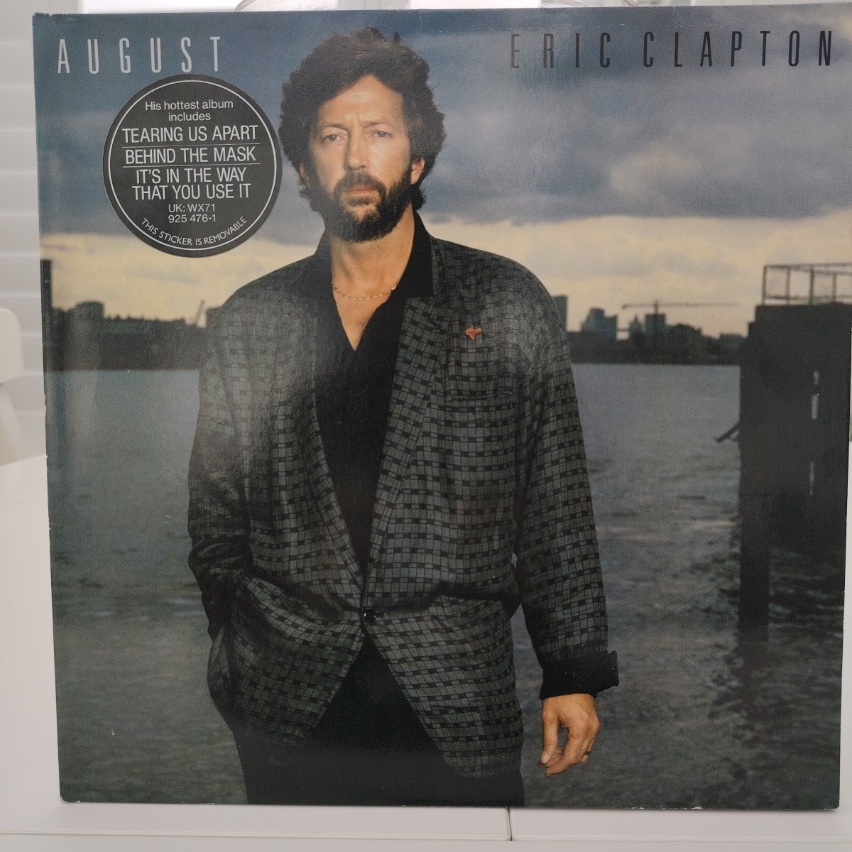 Eric Clapton - August 12in Vinyl LP Gatefold  Duck Records 1986  UK WX 71 EX VG+