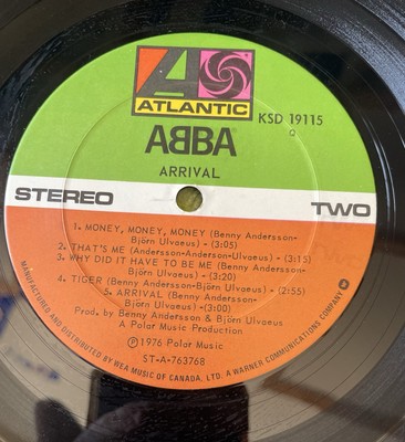 ABBA Arrival LP 1976 Atlantic KSD 19115 Canada Vinyl w/ Original