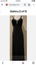 black formal dress David s Bridal
