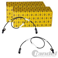 2X Hella ABS-SENSOR Raddrehzahl Vorne Links+Rechts Passend FüR BMW 5 6 7 8