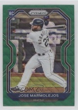 2021 Panini Prizm Tier II Green Wave Prizm Jose Marmolejos #175 07e0