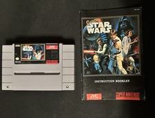 JVC Super Star Wars Nintendo SNES Action Adventure w/ Manual NTSC-U/C
