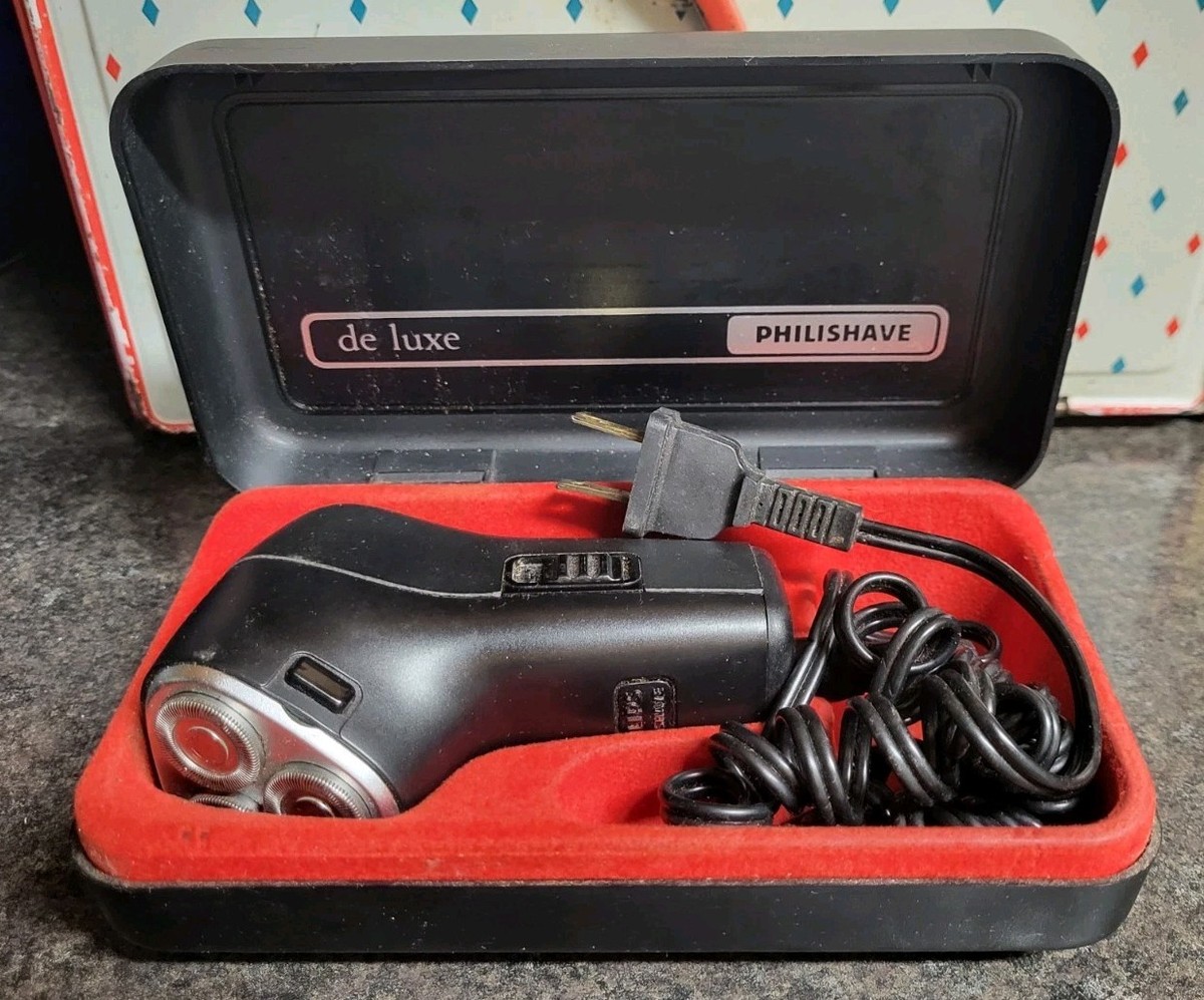 Vintage Philips Philishave Deluxe HP1135 Electric Shaver In