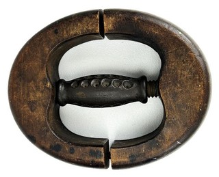 ANTIQUE MILLINERS MECHANICAL MILLINERY INDUSTRIAL WOODEN MOLD HAT STRETCHER TOOL