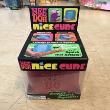 NeeDoh Nice Cube - Pink - Brand New Sealed - Schylling