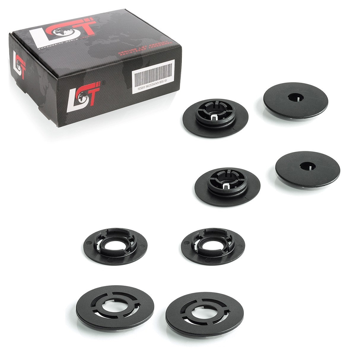 Floor mats floor fastening holder set top bottom for Audi A5 8T F5 A6 C8 A7