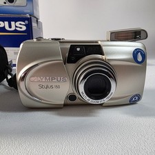 Olympus Stylus 150  Mju III Point  Shoot 35mm Film Camera Tested/Works