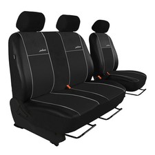 Autositzbezüge Maß Schonbezüge Sitzschoner Auto BUS für Hyundai H350 (15-18) 1+2