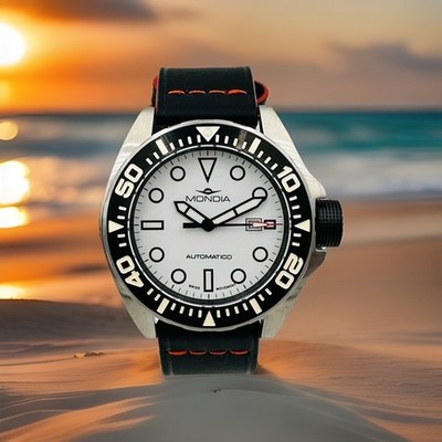 Mondia Sub Uhr MS6626WK/999 Swiss Sellita Sw200 500m 49mm sehr reduziert New