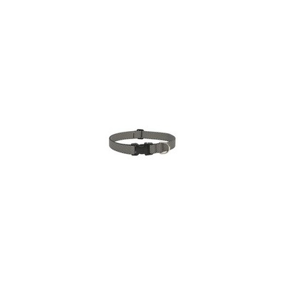 Lupine 36553 Eco Dog Collar, Adjustable, Granite, 1 x 16 to 28-In. - Quantity 1