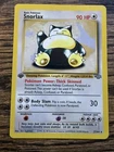 Snorlax 27/64 first 1st Edition Jungle Rare nom-holo Pokemon MP / HP