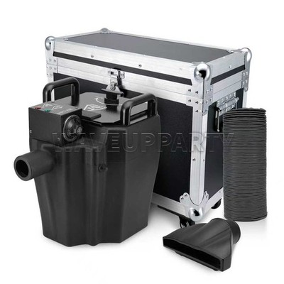 PAIDUN 3500W Dry Ice Fog Machine Ground Fogger Stage Effect Road Case Wedding DJ