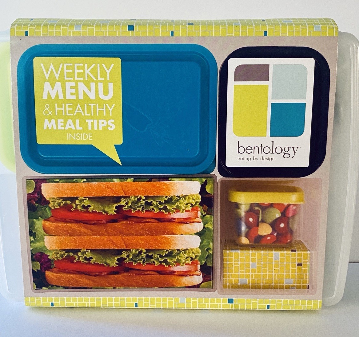 5 Removable Containers On-the-go Meal Packing Cute