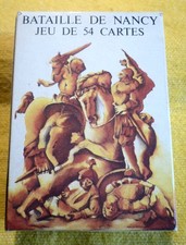 Jeu de 54 cartes BATAILLE DE NANCY 500 ème anniversaire - GRIMAUD - Complet