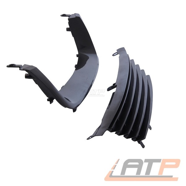 Sportgrill FÜR Opel Vectra B KÜHlergrill Schwarz Ohne Emblem Grill Frontgrill-image