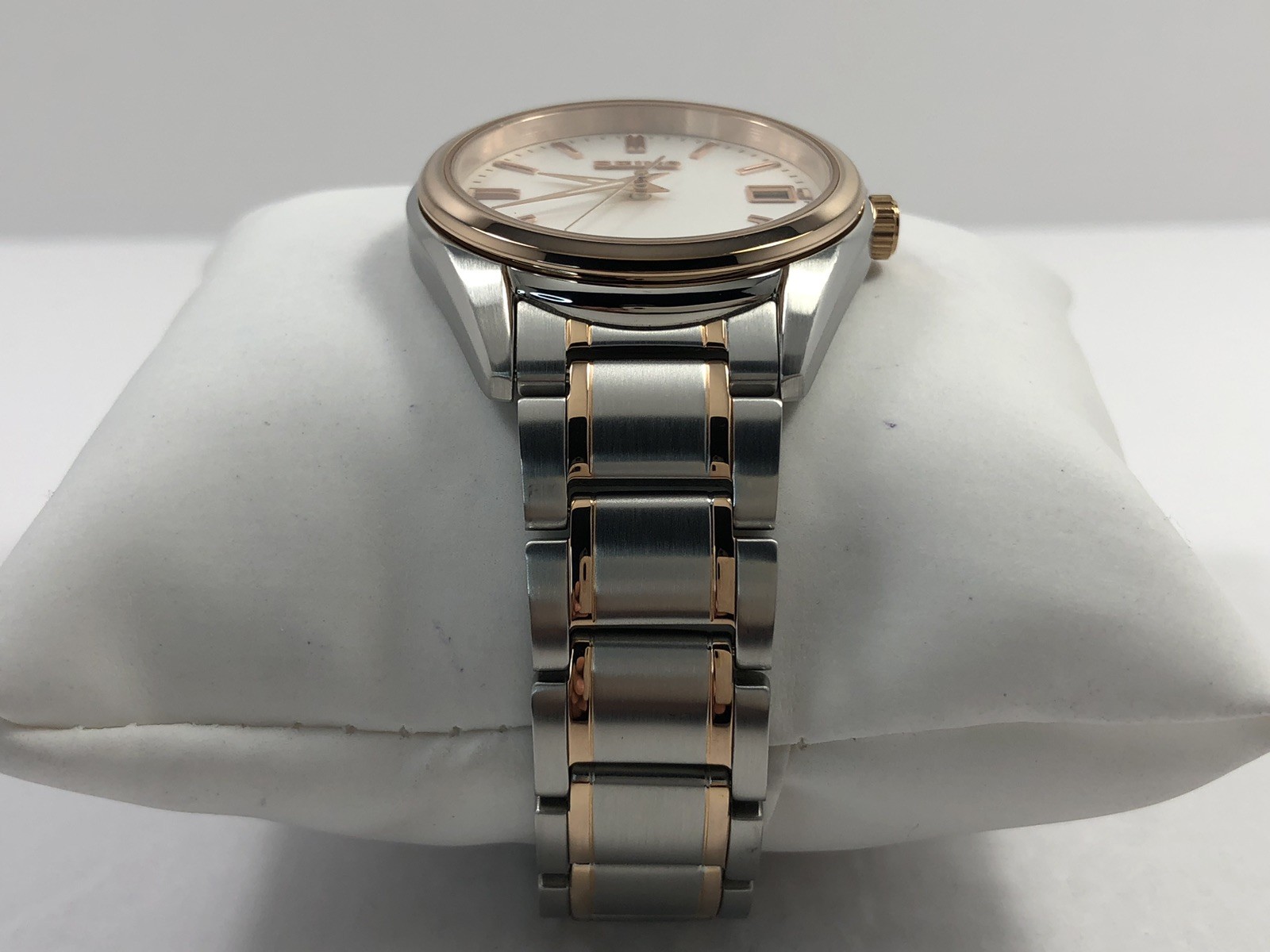 Seiko Essentials Quartz Silver Dial Two Tone Stai… - image 6