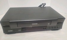 Toshiba W-512 VHS Video Cassette Recorder 4-Head Hi-Fi Stereo No Remote Tested
