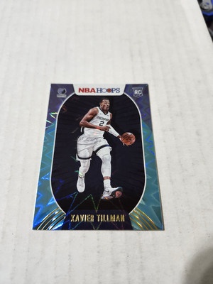 2020-21 NBA Hoops Teal Explosion Xavier Tillman Rc # 221