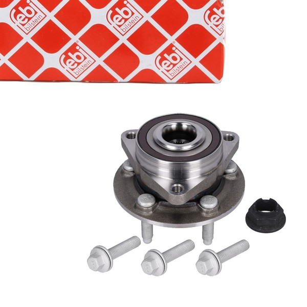 febi Radnabe + Radlager + Abs-Sensorring FüR Opel Astra K Vorderachse 13517459-image