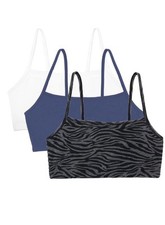 3 Pack Fruit Of The Loom Bralettes 32 NWT