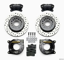 Wilwood Rear Disc Brake Kit with Park Brake for Chevy GM 12-Bolt 140-7141-D
