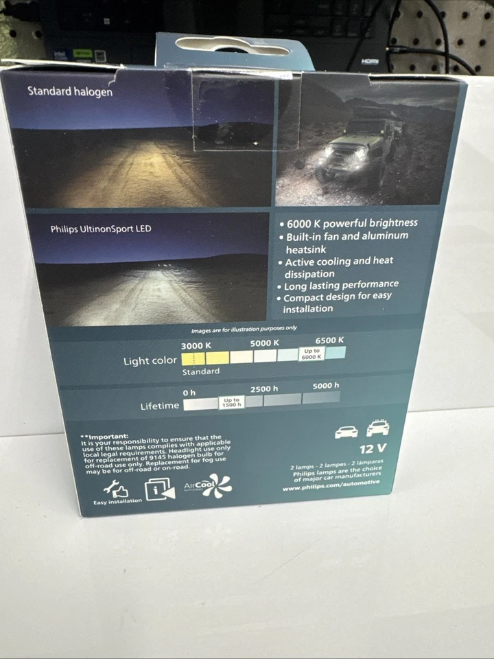 PHILIPS UltinonSport 9145 (H10) LED - Image 3 of 4