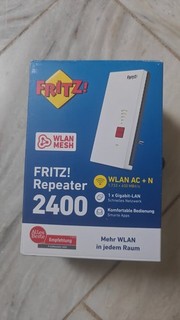 AVM FRITZ! 2400 WLAN Mesh Repeater Weiss