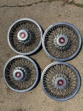 Oem Norris 1983-86 Oldsmobile Cutlass Ciera 13 Wire Spoke Hubcap Wheel Covers 4