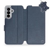 HandyhüLle FüR Galaxy A17 5G Mobiwear Case Cover SchutzhüLle Etui Dunkelblau