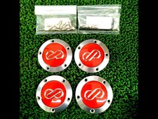Enkei Wheel Center Caps Set Of 4 Genuine Excellent Used Enkei Wheel Center Caps Set Of 4 Genuine Excellent Used