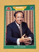 1989 Pro Set Football #1 Pete Rozelle NFL Commissioner