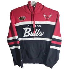 Mitchell & Ness Chicago Bulls 1998 NBA Final Hardwood Classics Hoodie Mens Large