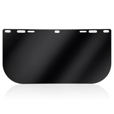 1 Pack Face Shield Replacement Lens, 15.5'' X 8'' Tinted Full Face Shield Compat