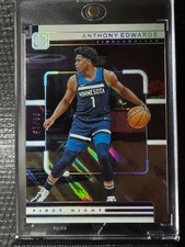 Anthony Edwards 2024-25 Panini Photogenic First Night Lava /15 #2