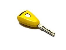 Remote Key Cover for Porsche 987 997 Pre-Facelift Silver Head Remote Key Case