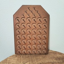 Vintage Wooden Wall Mount Hanging 51 Spool Thread Holder 1975 See Photos 