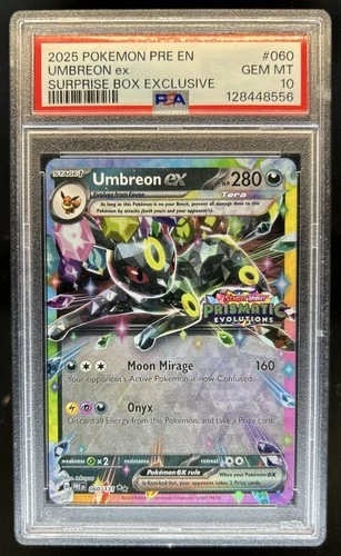 2025 Pokemon Prismatic Evolutions Umbreon ex Promos #060/131 PSA 10 GEM MINT