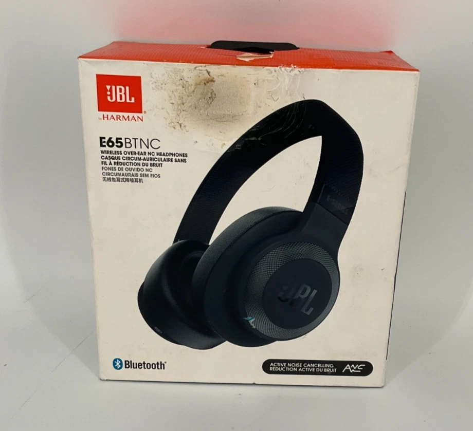 JBL Wireless Over Ear Headphones black JBLE65BTNCBLK - Image 3 of 4