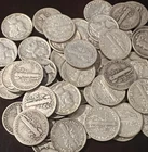 Lot Of 4 90% Silver Mercury Dimes 1930’s To 1940’s - Combined Shipping - Lot D3