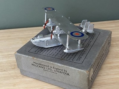 Dinky Toys Flugzeug #60m Viermotoriges Flugboot Aircraft 