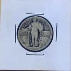 Standing Liberty Quarter - Worn date - Silver Coin