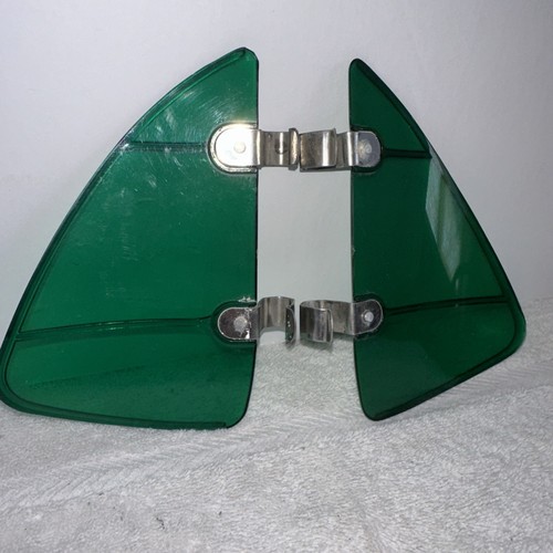 58 59 60 61 62 63 64 65 66 67 68 Chevy Impala Vent Window Green Breezies - Foto 2 di 3