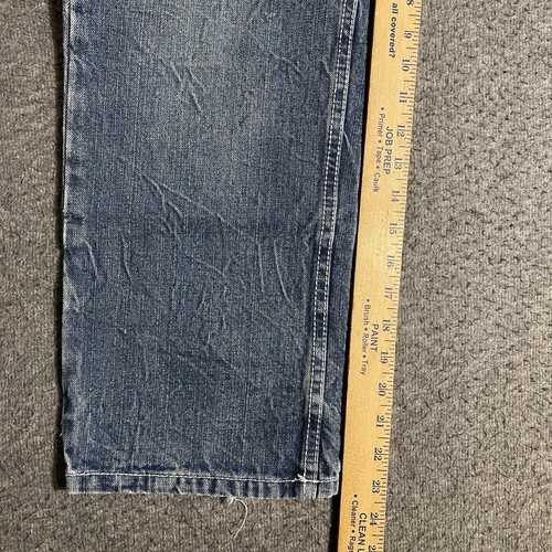 Vintage Y2K Jeans Youth 10 26x23 blau Baggy Relaxed Hip Hop Skater Notorious BIG - Bild 5 von 14