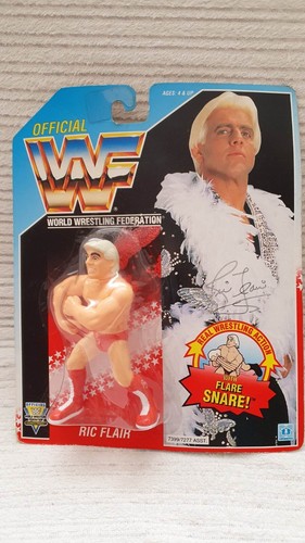 WWF WWE Hasbro Wrestling figure RIC FLAIR    on ca...