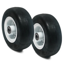 2pk Flat Free Tire Assembly For Walker 8x3.00-4 8715-3 5715-3 5715-4 4218 2pk Flat Free Tire Assembly For Walker 8x3.00-4 8715-3 5715-3 5715-4 4218